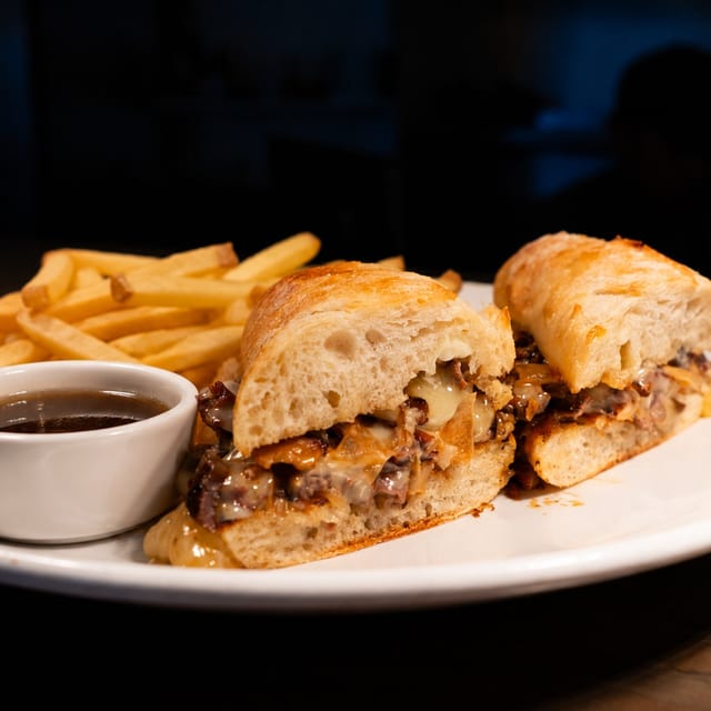 RIBEYE FRENCH DIP.