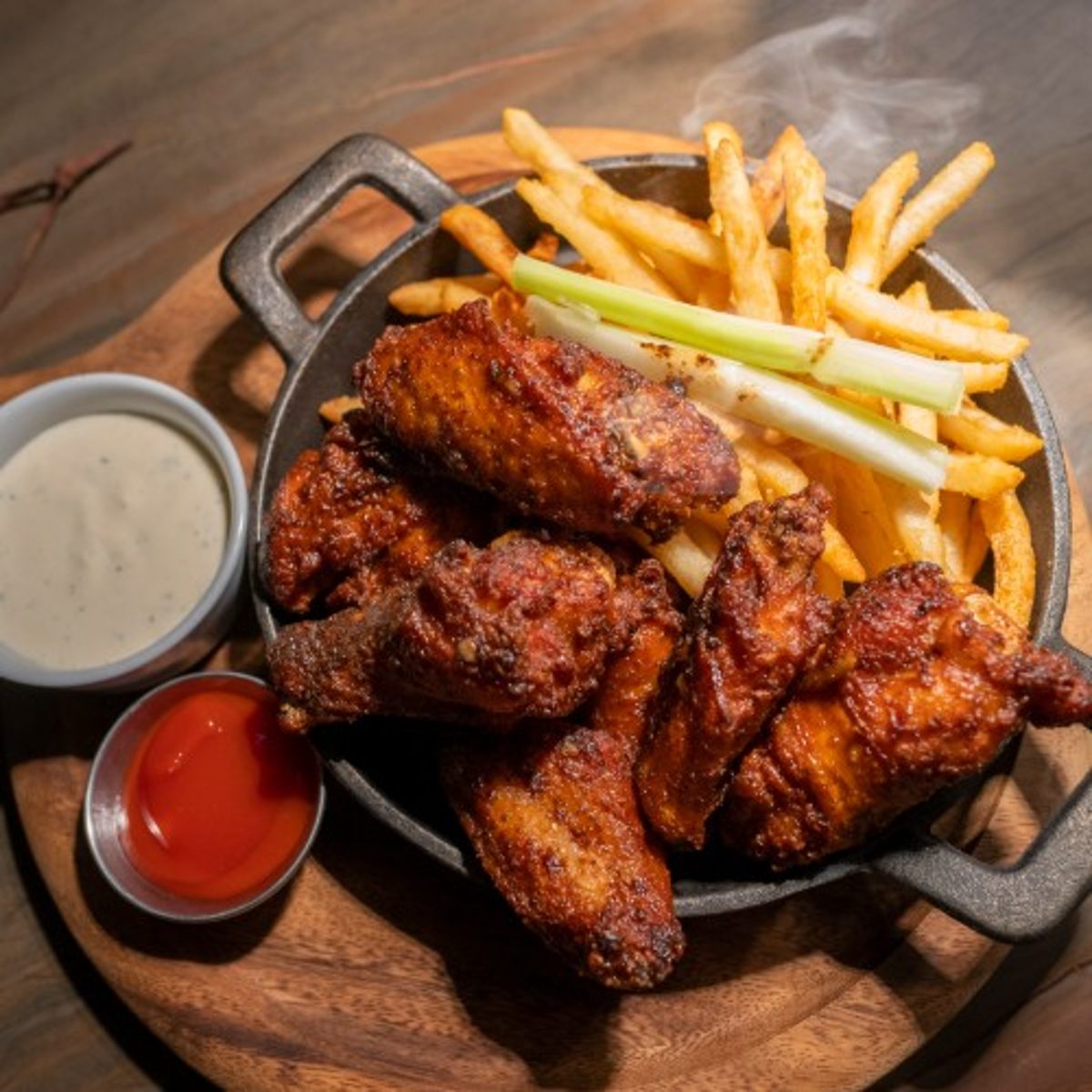CRISPY CHICKEN WINGS