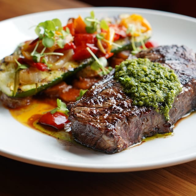 1855 BLACK ANGUS NY STEAK..