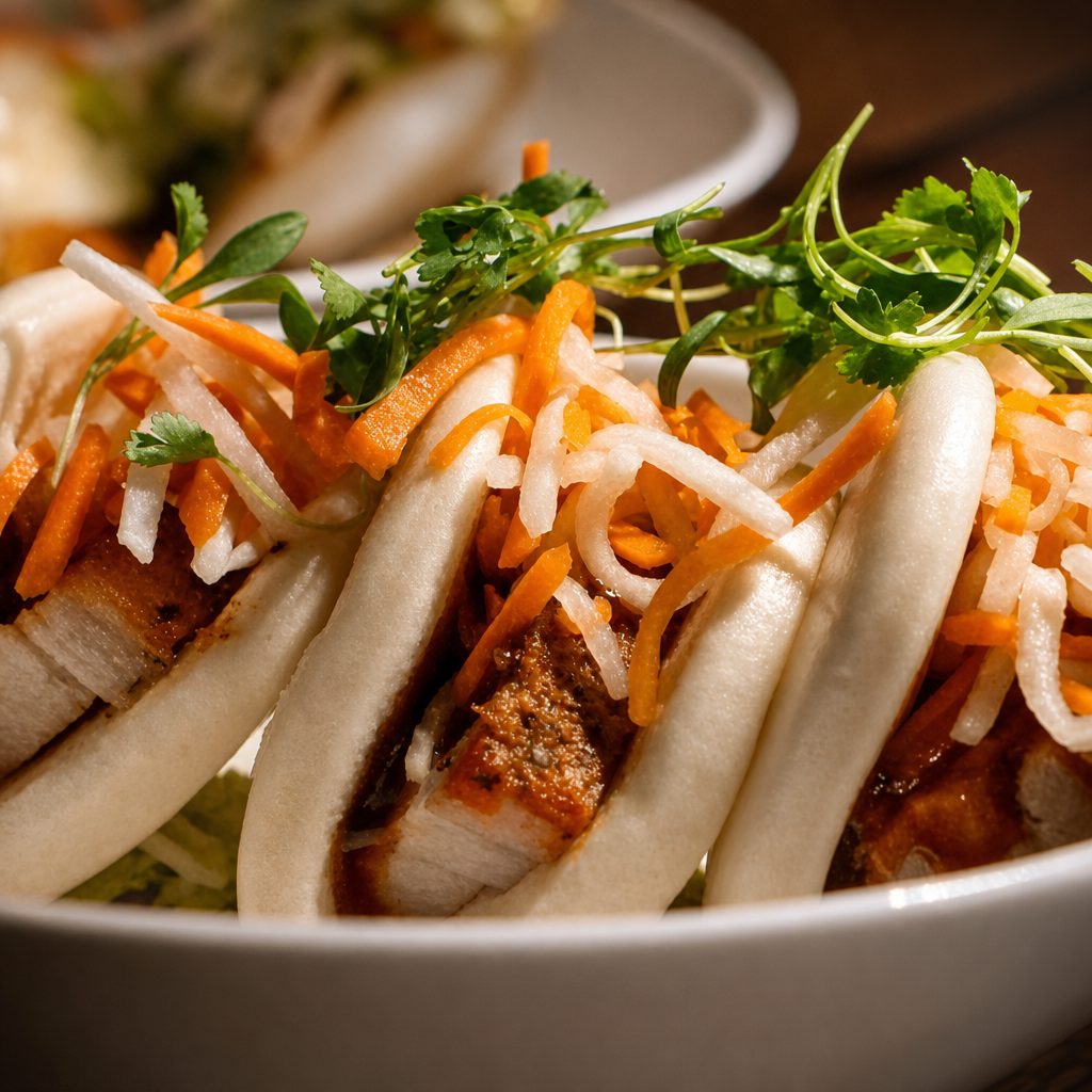 Pork Belly Bao Buns.