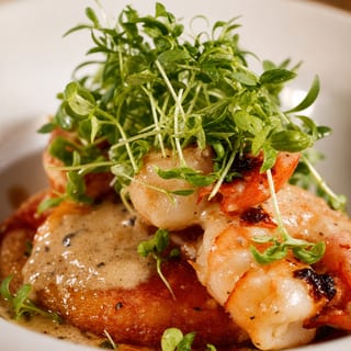 Tiger Prawn Arepa