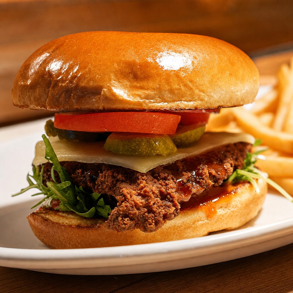 Crispy Chicken Sandwich.
