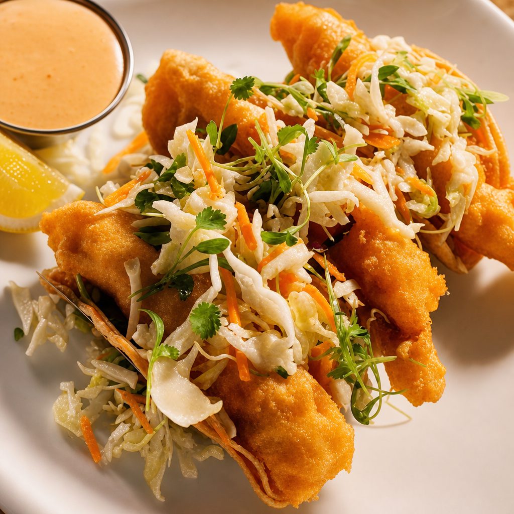 Fish Tacos.