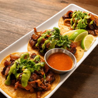 Exotic Mushrooms Al Pastor Tacos